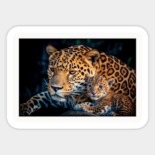 Leopard Animal Wild Beauty Freedom Wilderness Enchanting Sticker